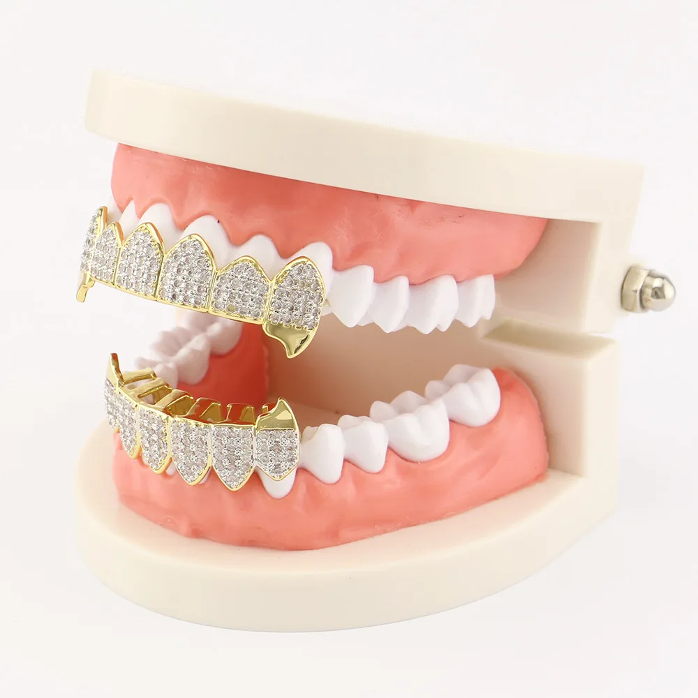 Комплект коронок для зубов в стиле хип-хоп по самой низкой цене | Украшения и