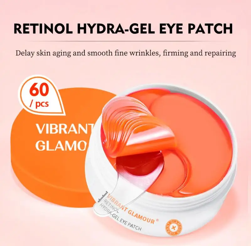 Retinol Eye Mask Moisturizing Hydrating Long Lasting Remove Dark Circles Anti Age Skin Care Patch TSLM1 |