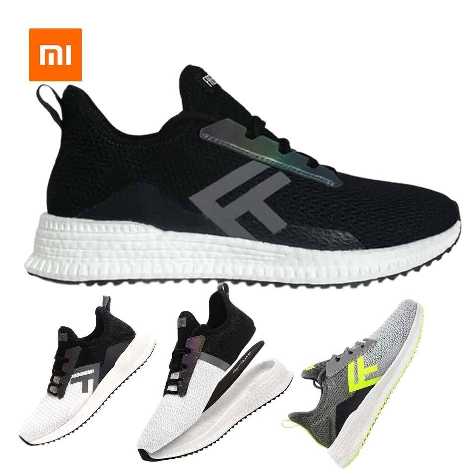 Xiaomi Mijia Freetie кроссовки мужская обувь мужские повседневные легкие светящиеся дышащие освежающие АМОРТИЗИРУЮЩИЕ НЕСКОЛЬЗЯЩИЕ