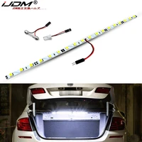 ijdm canbus error free t10 w5w led strip light compatible with for audi bmw ford etc trunk cargo area or interior illumination