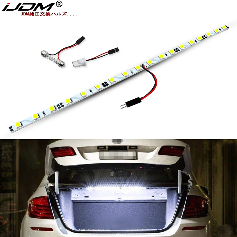 Светодиодная ленсветильник iJDM CANbus T10 W5W без ошибок совместимая с Audi BMW Ford и т. д.