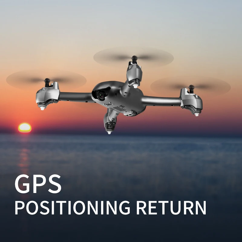 

Professional Drone Gps HD 4K Optical Flow Positioning Headless Altitude Hold 5G WiFi FPV RC Quadcopter GPS Drones with 4k Camera