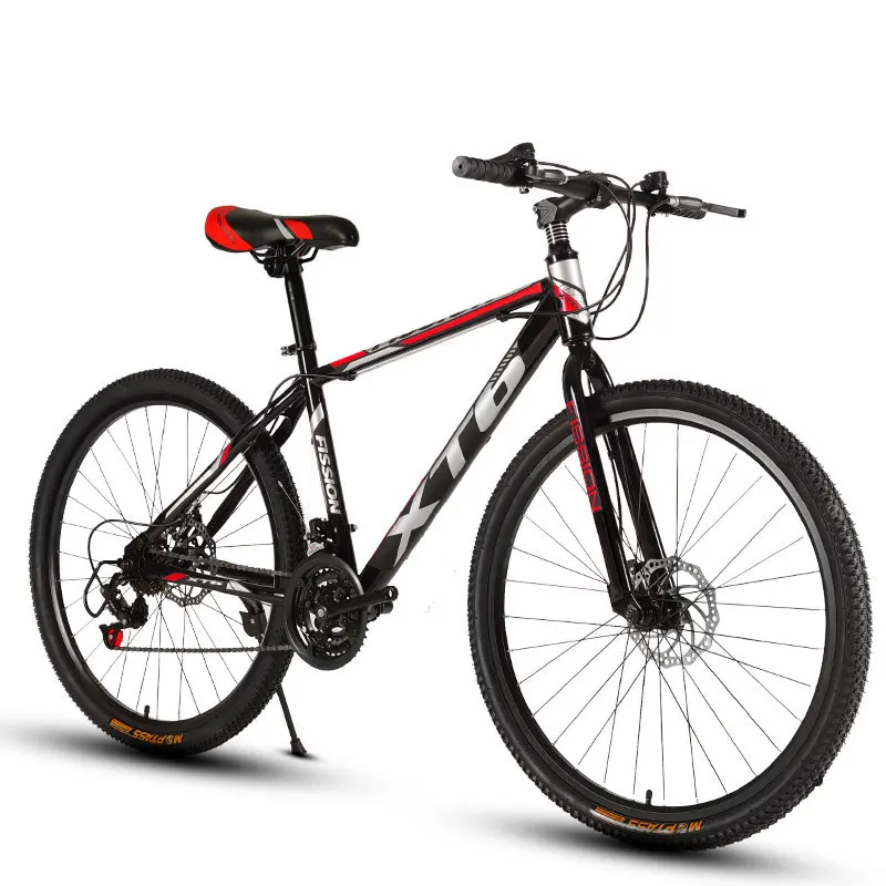 

Bicycle Mountain Bike Adult Male and Female Students Youth Racing Double Disc Brakes Off Road Damping Shifting Bicycle