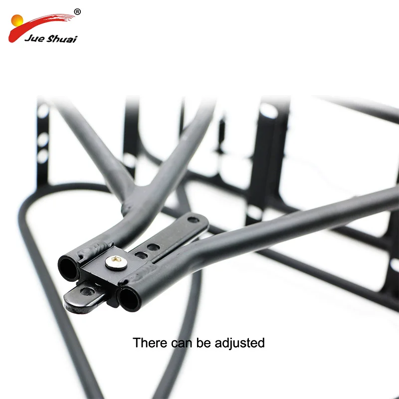 

Electric Bicycle Rear Rack Frame Adjustable Size Double Layer 20/26inch 700C Rear Rack Bicycle Accessories