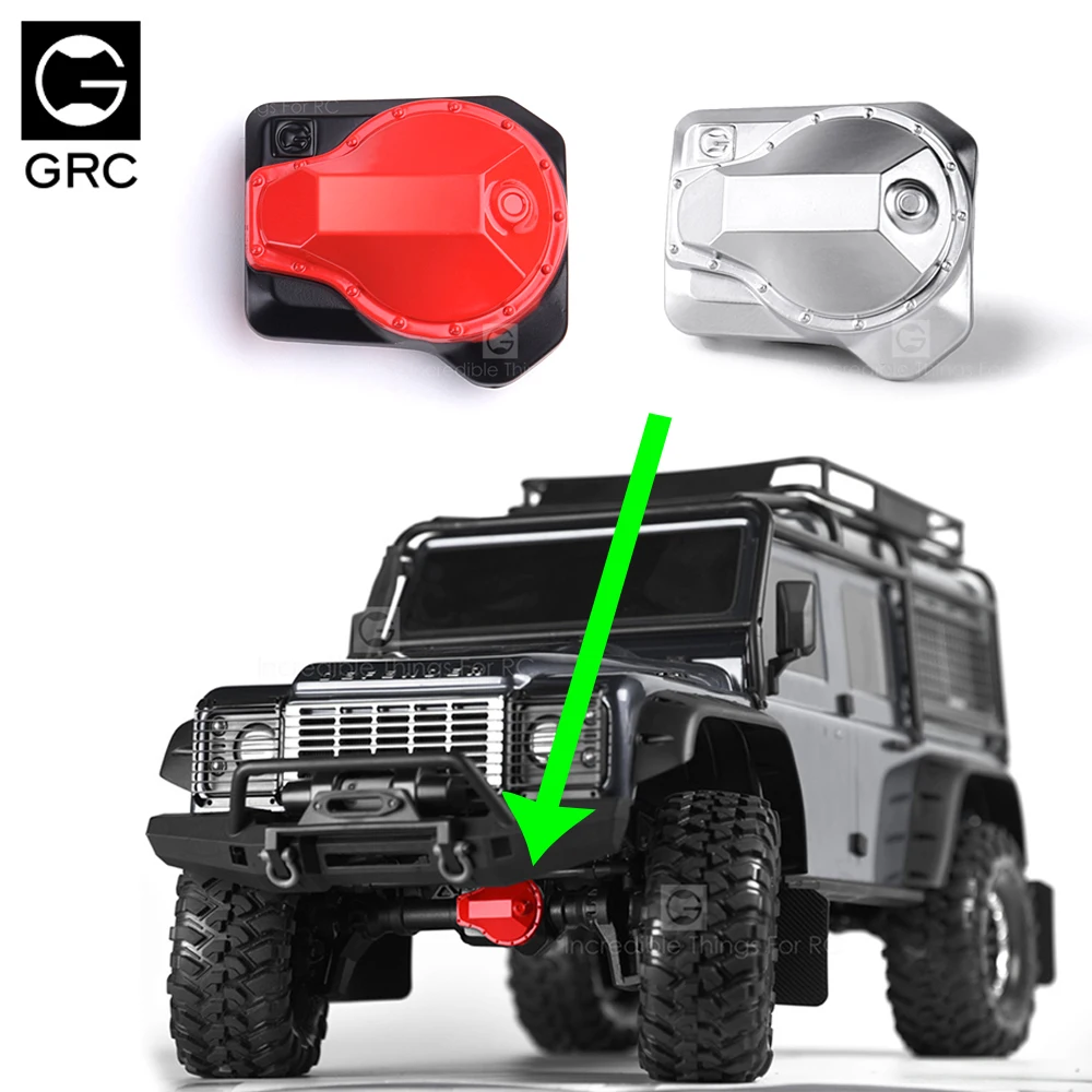 

RC Car GRC wilderness Metal bridge Axle cover front / rear differential cover #8280 for 1/10 TRX4 Defender TRX6 G63