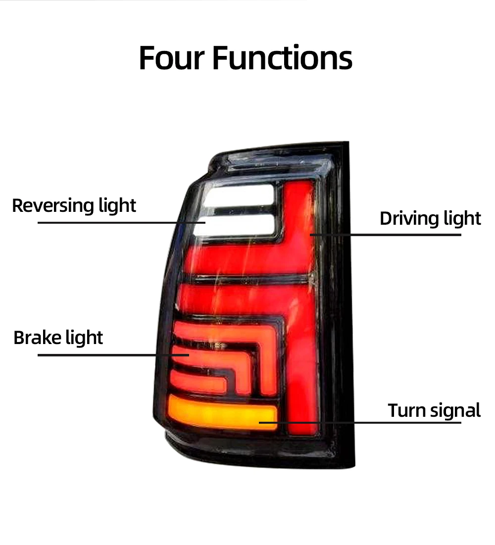 Задний тормозной сигнал поворота светодиодная задсветильник РА для Mitsubishi Pajero