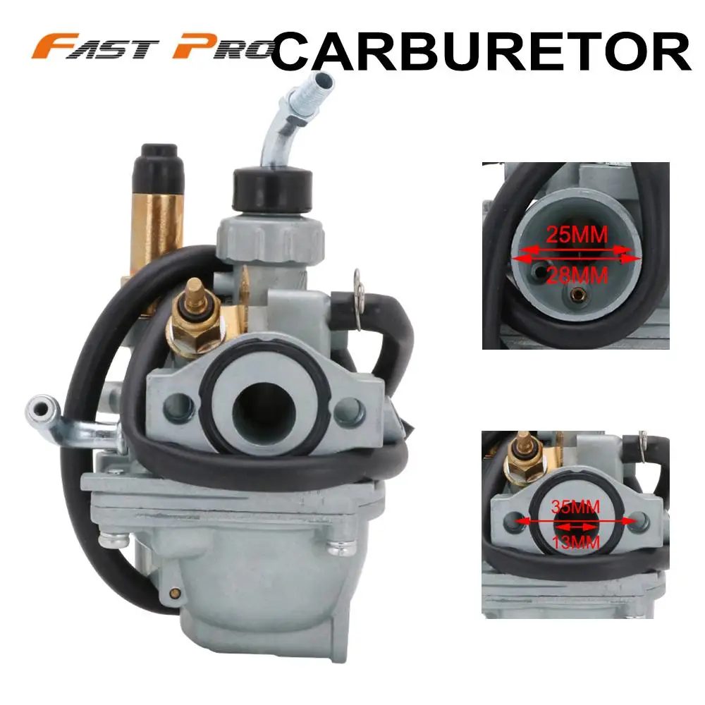 Карбюратора мотоцикла Carburador Carb для Yamaha TTR50 TTR 50 2006 2011 мини Байк запчасти 50cc