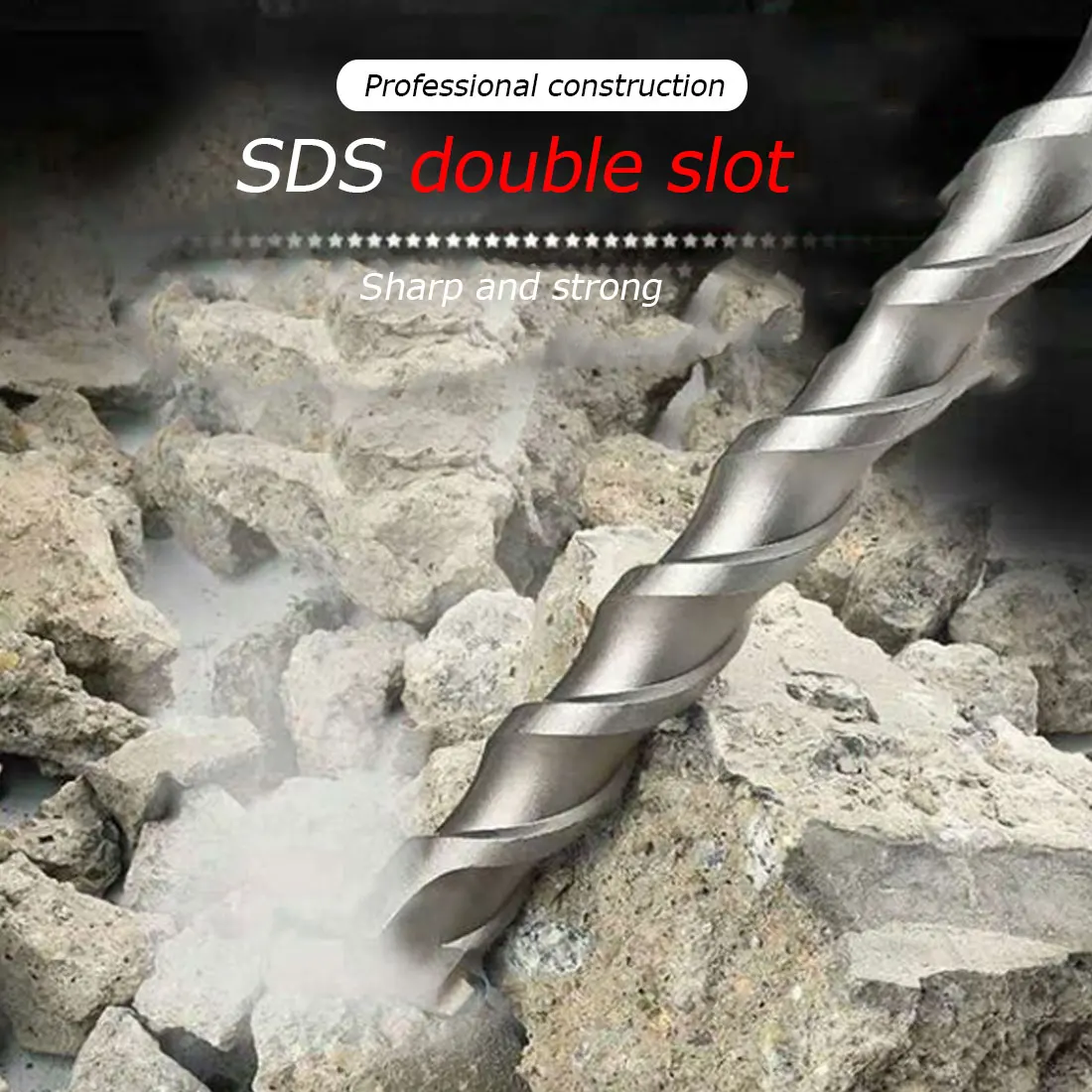  Electric Hammer Drill Bits 6/8/10/12/14mm 210 mm Cross Type Tungsten Steel Alloy SDS Plus for Masonry Concrete Rock Stone | Инструменты