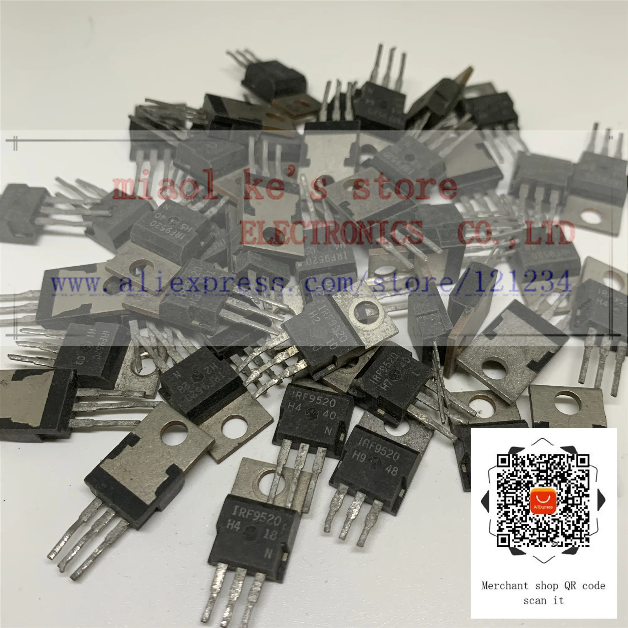 [10 шт.] подержанные товары: IRF540APBF IRF820PBF IRF9520PBF IRF9630PBF IRF540A IRF540 IRF820 IRF9520 IRF9630|ics 501| |