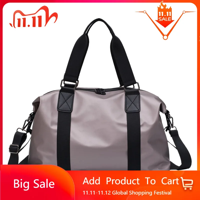 

Holidays Travel Bag Women Waterproof Nylon Shoulder Bag Duffle Bag Women Weekend Bag Overnight Bag Yoga&Sport&Gym Bag Big Bag