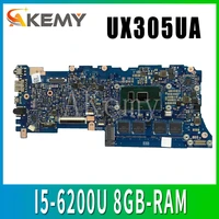 akemy ux305ua laptop motherboard for asus ux305ua ux305u u305u mainboard 100 test ok i5 6200u 8gb ram