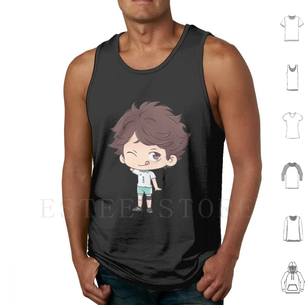 

Майки и жилеты Oikawa Kenma Hinata Kageyama Haikyu Haikyuu Chibi аниме