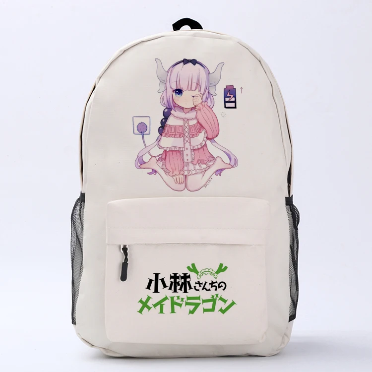 Аниме Miss Kobayashi's Dragon Maid японский аниме периферийный производный рюкзак унисекс