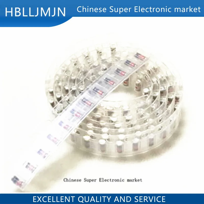 500 шт. 1N4148 LL4148 SMD SMT диодный коммутационный сигнал | Электронные компоненты и