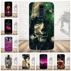 Для LG K10 K420N K430DS с черепами и другими рисунками узор из мягкой искусственной кожи (термополиуретан) защитный чехол для мобильного телефона для LG K420N K430DS