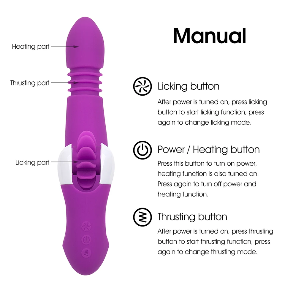 Эротический фаллоимитатор вибратор оральный секс язык лизание клитор точка G