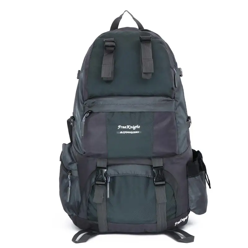 20L-50L уличный рюкзак, походная сумка, походная, дорожная, водонепроницаемая, для альпинизма, треккинга, для пар, рюкзак, большая емкость, спортивная сумка - Цвет: Синий цвет