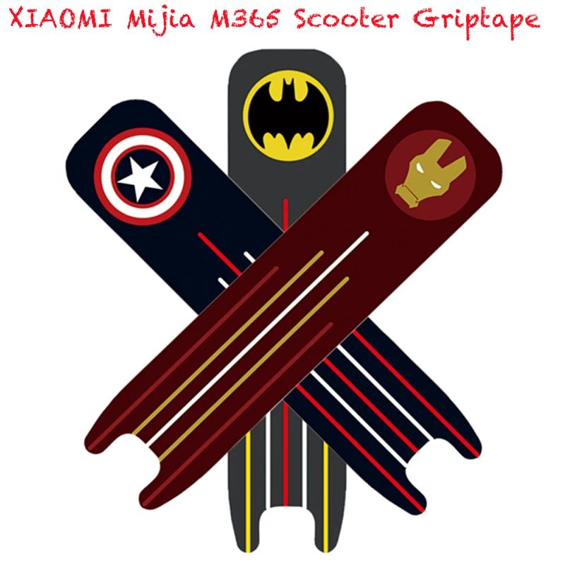 Для XIAOMI Mijia M365 электрический скутер педаль подножка Griptape лента с наклейками Пастер Нескользящая мультяшная наждачная бумага для скейтборда