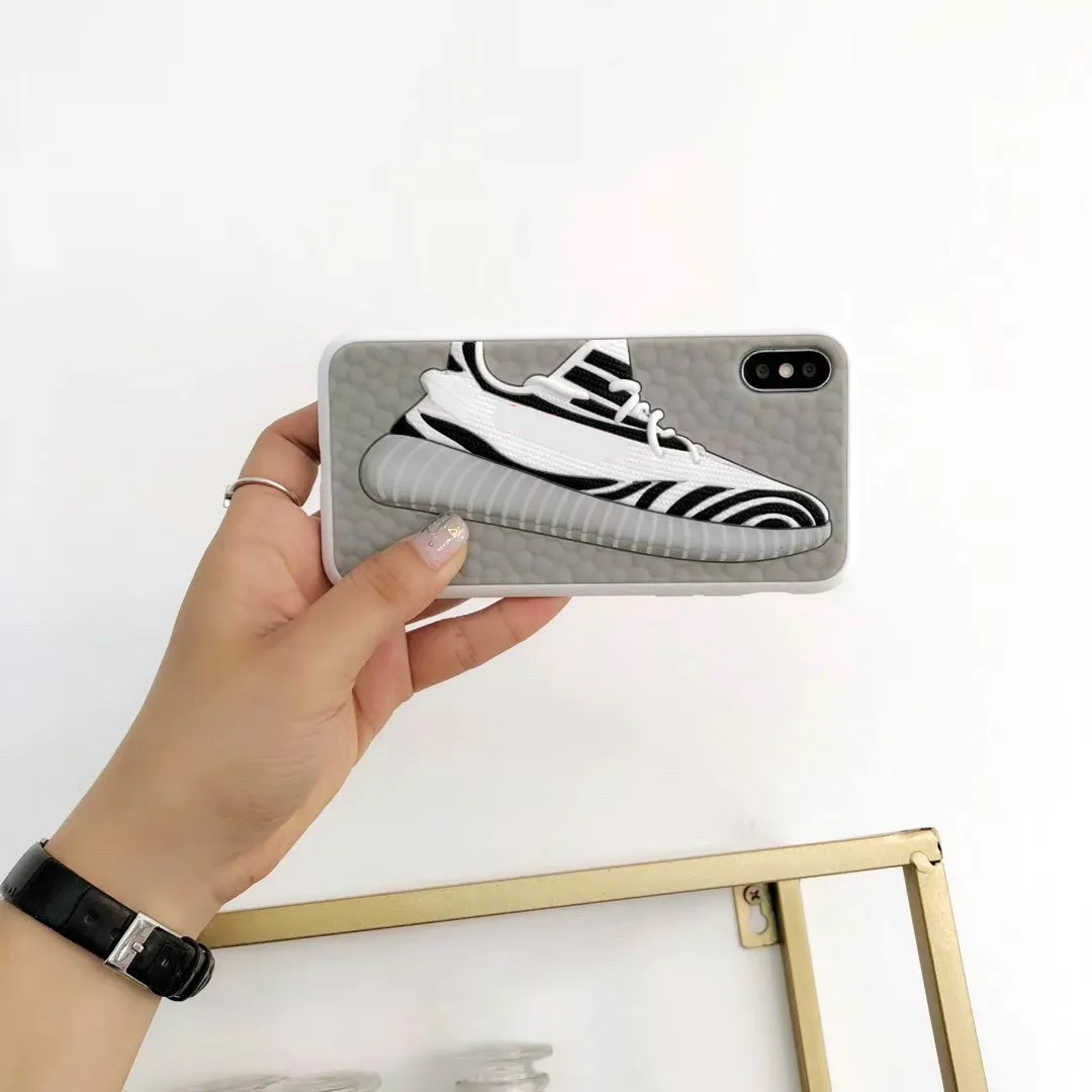3D спортивная обувь чехол для телефона для Iphone 6 6S 7 8 Plus X XR XS MAX