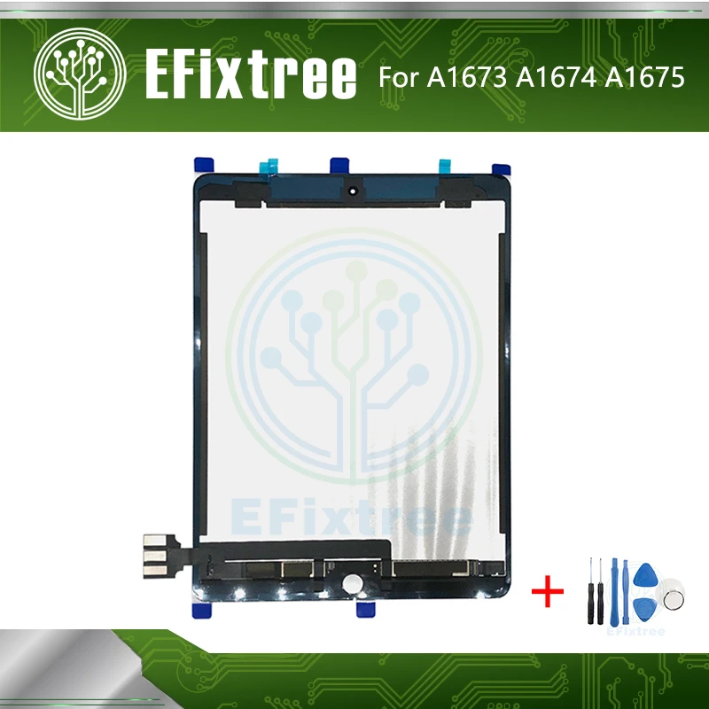Новый ЖК-экран в сборе сенсорная панель с наклейками для планшетов A1673 A1674 A1675 ML0F2LL