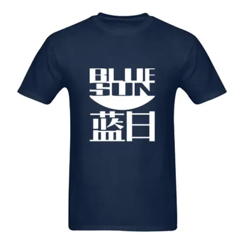 Новая Винтажная синяя футболка светлячка с логотипом от Солнца Joss Whedon Tv Class Serenity