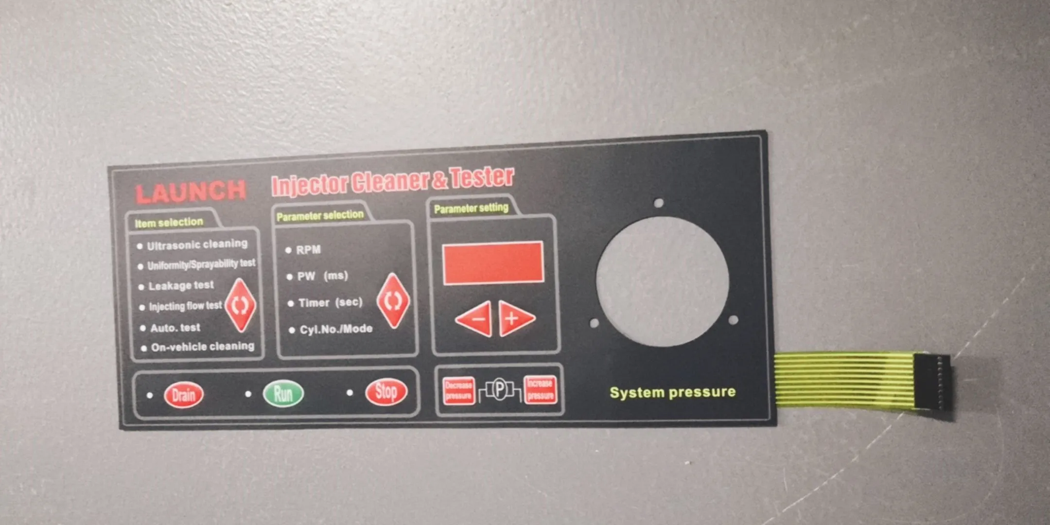 Оригинальная английская панель/основной приводной кабель для запуска CNC602A