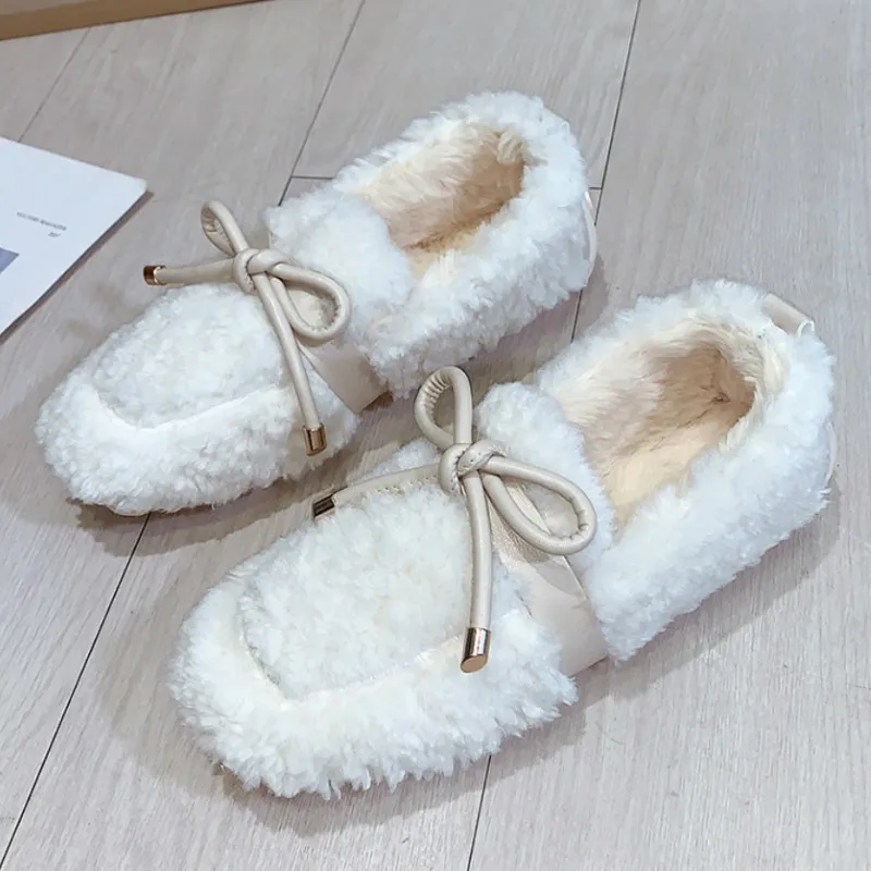 

Женская обувь на меху; Сезон осень-зима; Обувь для езды на велосипеде; Обувь в горошек; Женская модная обувь из бархата и хлопка; U12-82