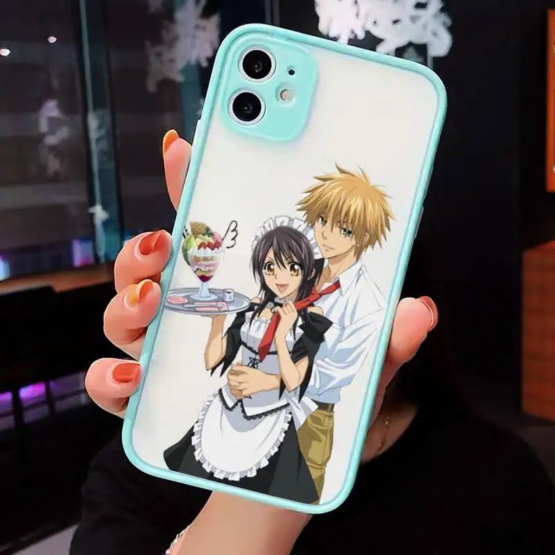 

Maid Sama japanese anime manga Phone Cases matte transparent For iphone 7 8 11 12 plus mini x xs xr pro max cover