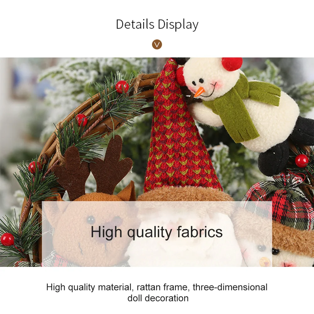 Новогодние и рождественские украшения 2021 подвеска на елку с Санта-Клаусом