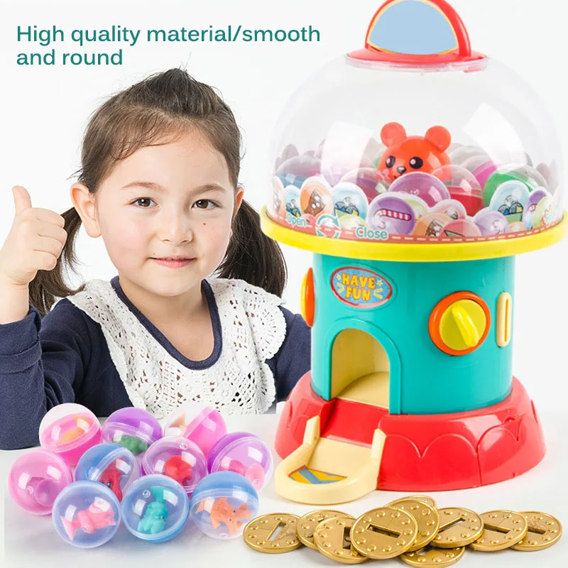 

Automatic Gashapon Machine Childrens Puzzle Game Machine Interactive House Toys Lottery Machine Birthday Gift