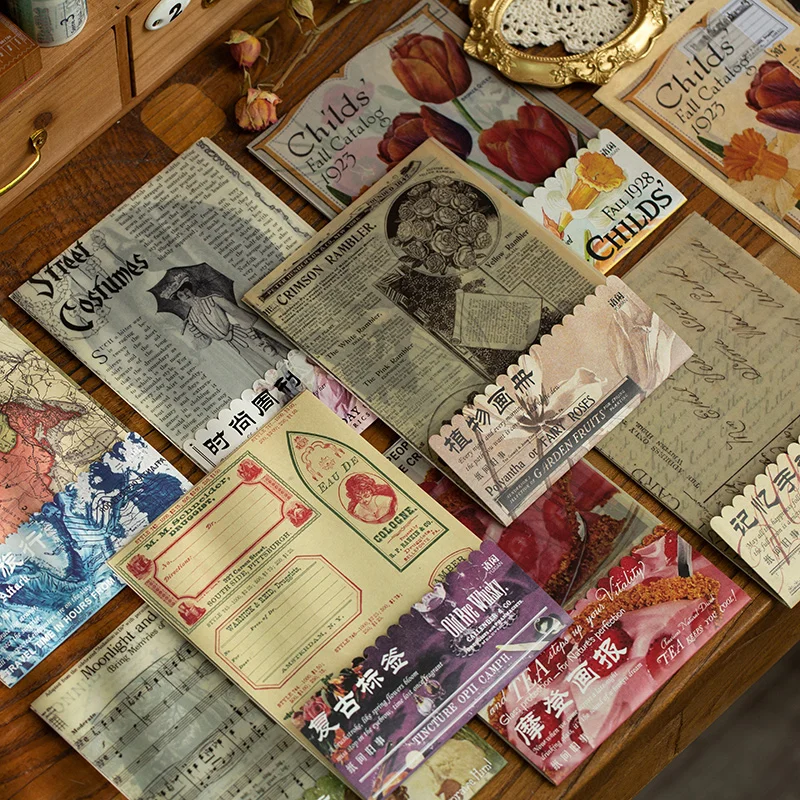 Винтажные растения Коллекционная серия книга ретро журнал цилиндр