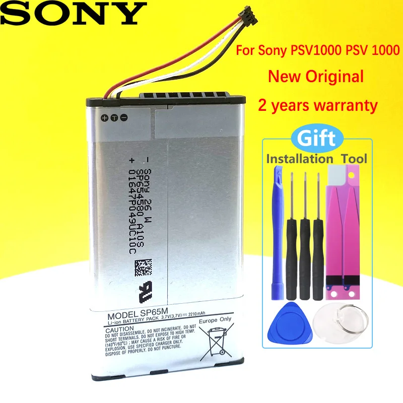 Оригинальный SP65M для Sony PSV VITA PSVITA 1000 psv1000 PCH-1001 Высококачественная Новая батарея 100%