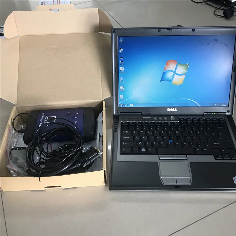 

New interface Scanner G-M MDI auto diagnostic tool with GDS2 + TECH2WIN software installed in Dell used laptop D630 all ready