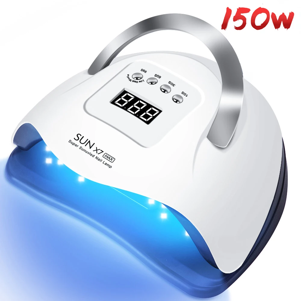 150W УФ лампы для ногтей сушилка Sunx7 Max на гвозде лампа сушки 45/36 шт. Светодиодный