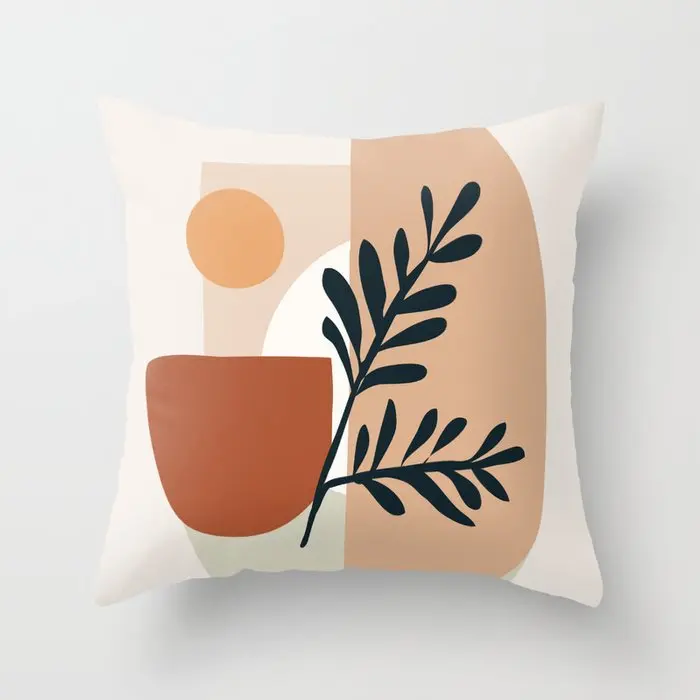

Plant Cushion Cover Decorative For Sofa Cushions Covers Case Seat Car Home Decor Pillowcase cushion 45x45cm Decoration Of Home