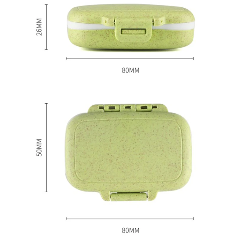 

Portable 3Grids Mini Weekly Tablet Pill Medicine Box Holder Storage Organizer Container Case Pill Box Splitters Travel Pill Box