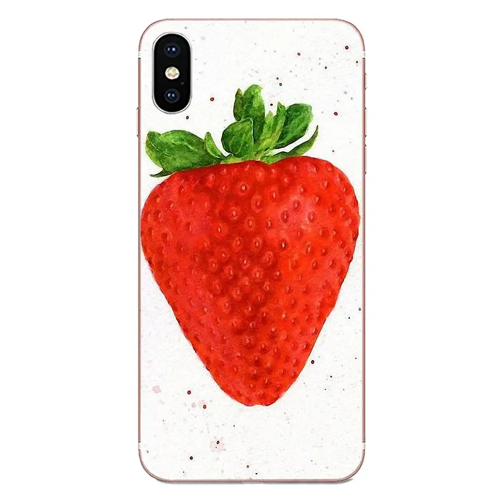 Коллаж с рисунком клубники для HTC Desire 530 626 628 630 816 820 One A9 M7 M8 M9 M10 E9 U11 U12 Life Plus из ТПУ |