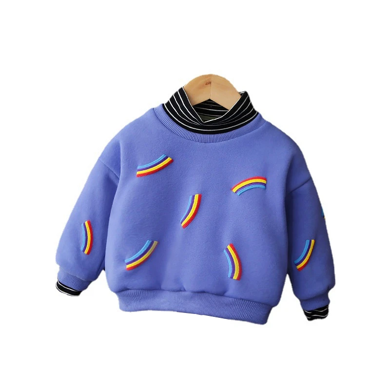 

New Winter Baby Boys Cotton Clothes Autumn Children Casual Thicken T Shirt Kids Inffant Clothing Toddler Girls Fashion Costume