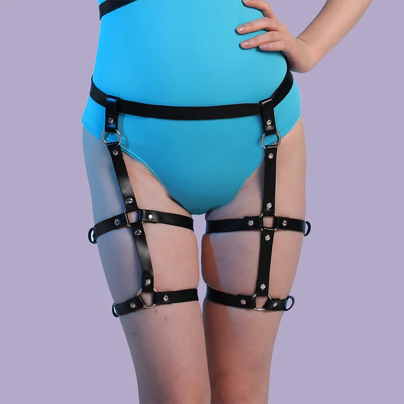 Женское сексуальное нижнее белье пояс на подтяжках Пастельная одежда в