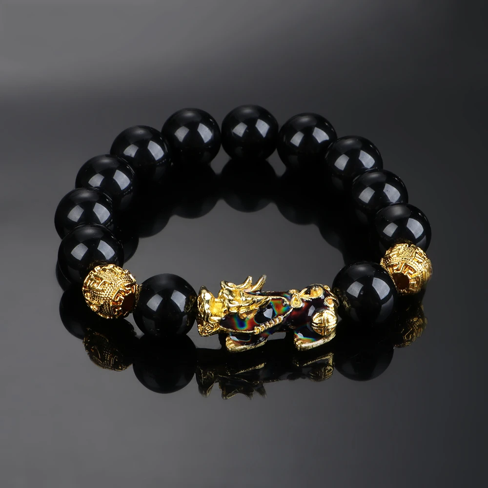 2019 буддистские браслеты и Pixiu храбрые войска новые меняющие цвет энергия на удачу