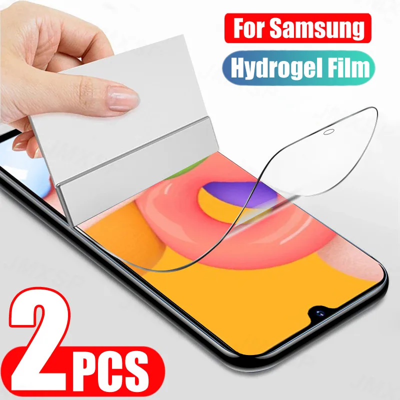 

Гидрогелевая пленка для Samsung Galaxy A01 A11 A21 A21S A31 A41 A51, пленка для защиты экрана Samsung M31 M51 M01 M11 M21 M31S, 2 шт.