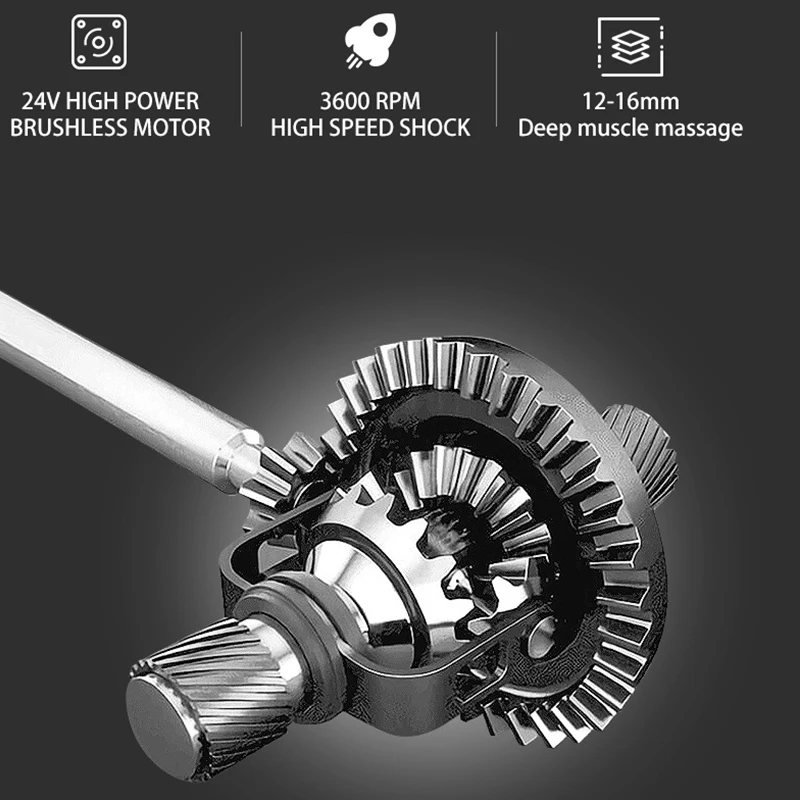 Массажный пистолет глубокая ткань перкуссия мышечный массаж для облегчения боли