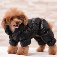 winter warm dog clothes for dog windproof winter pet dog coat jacket padded clothes puppy outfit vest chihuahua pug clothes