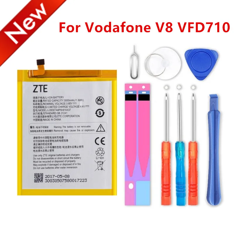Новый оригинальный аккумулятор 3000 мАч Li3930T44P6h816437 для Vodafone V8 VFD710 VFD-710