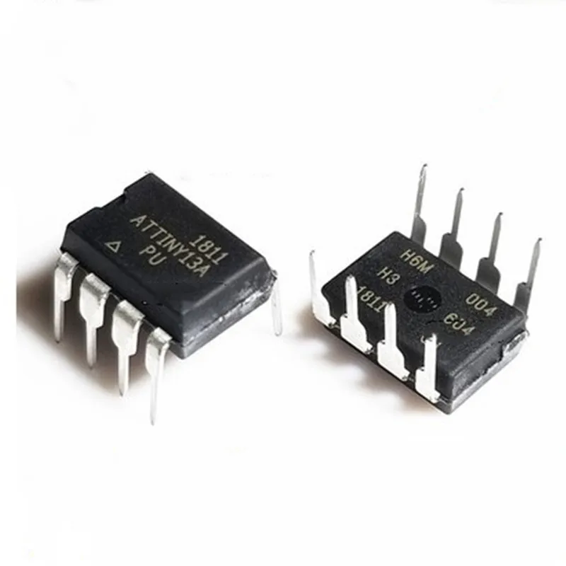 Бесплатная доставка 20 шт ATTINY13A-PU DIP8 ATTINY13A 13 ATTINY13 13A 13A-PU однокристальный 8-битный
