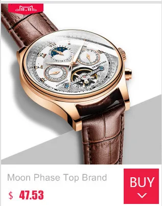Брендовые мужские часы автоматические механические часы Tourbillon спортивные часы кожаные повседневные деловые часы в ретро-стиле Relojes Hombre