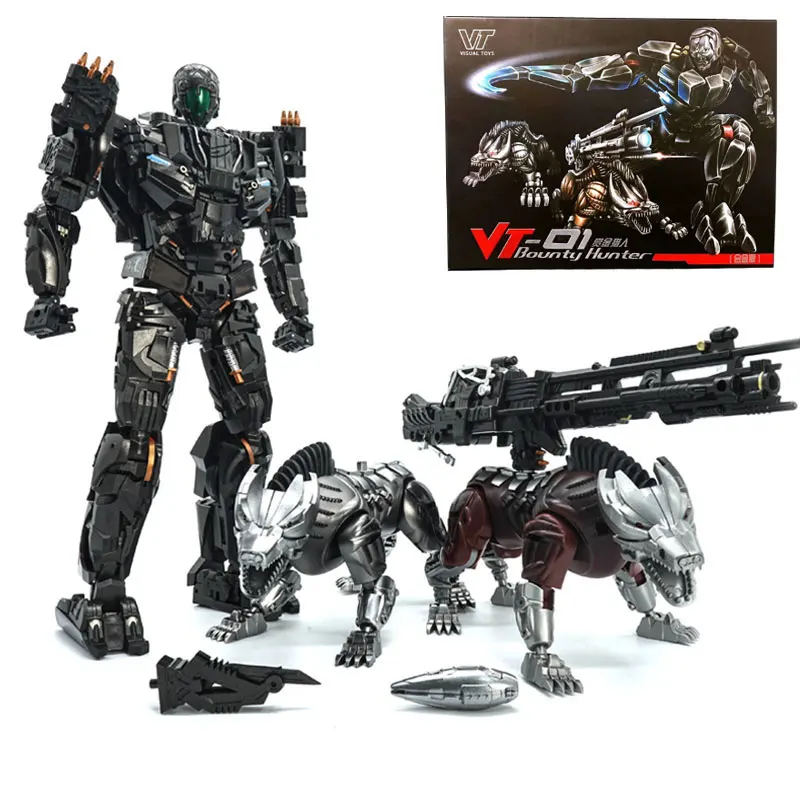 

Transformation VISUAL Toys VT01 VT-01 Kill Lockdown Two Dogs Action Figure Model KO VS UT R01 Deformation Car Robot Toys KO