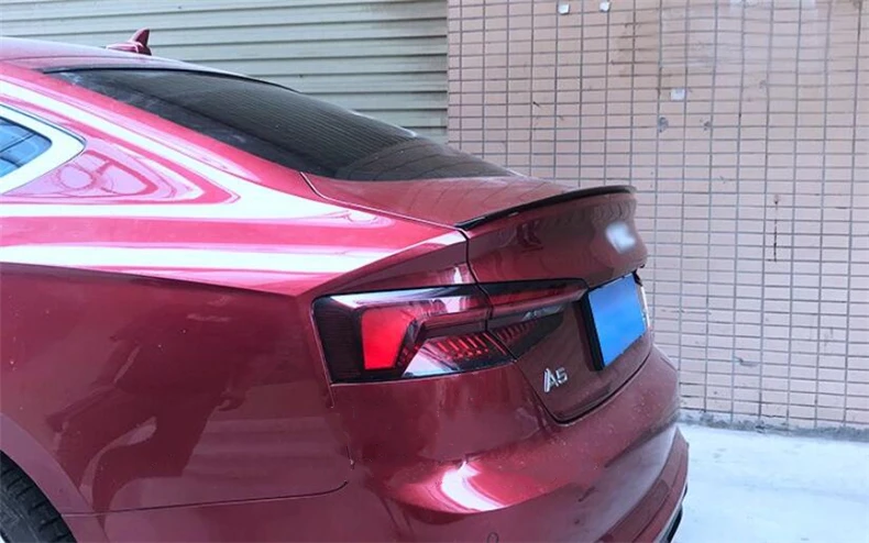 Спойлер из углеродного волокна для AUDI A5 S5 RS5 B9 Sportback купе 2017 2018 2019 2020 2021 крыло