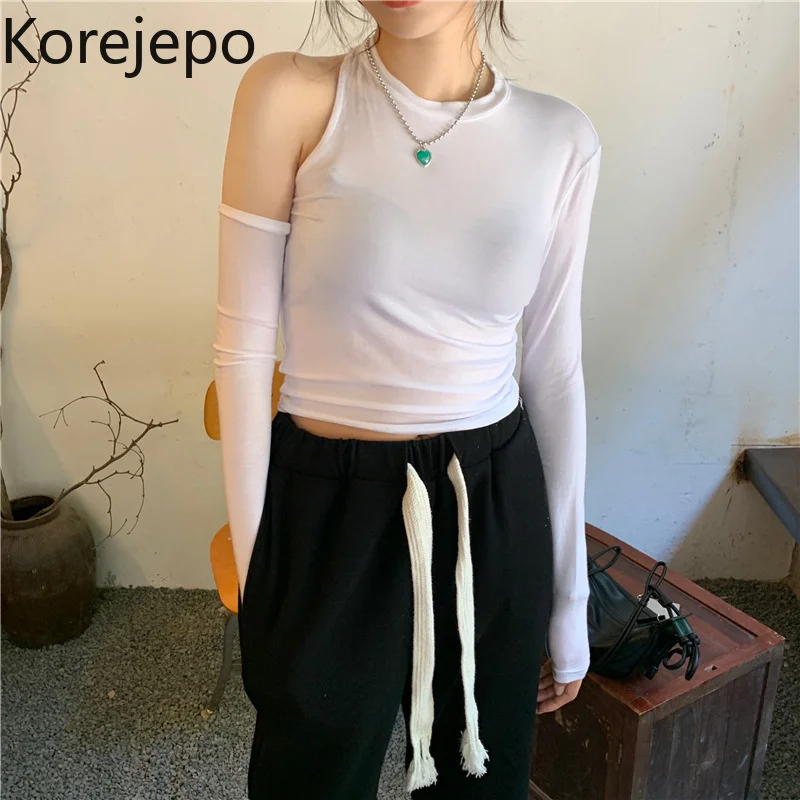 

Женская футболка с длинным рукавом, на раннюю осень, 2021