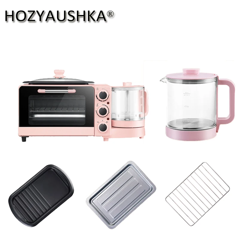 Тостер домашняя машина для завтрака маленькая многофункциональная